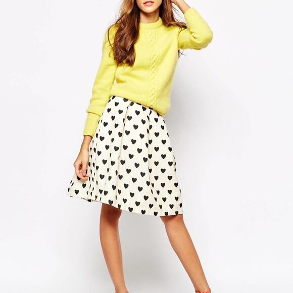 Essentiel Antwerp hearts skirt‎ - Picture 1 of 6